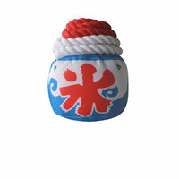 HKM-8963005 Pet Chew Toy for Dogs and Cats - Durable Rope Cotton for Teeth Grinding and Boredom Relief, 13cm x 11cm