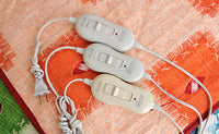 HKM-8964029 Electric Heating Blanket for Pets - Soft Velvet & Cotton, 40x40cm, Random Colors, US Plug