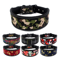 HKM-8964157 Reflective Adjustable Dog Collar for Comfort and Breathability, Available in Multiple Sizes