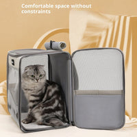 HKM-8964413 Large Capacity Medium Soft Portable Pet Backpack for Outdoor Adventures