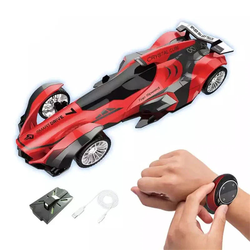 HKM-896467 Smart Voice Control Rocket Car - Remote Control High-Speed Drift Vehicle for Ages 5 and Up