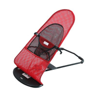 HKM-8966589 Adjustable Folding Pet Bed Rocking Chair in Plush Cloth, Play-Resistant & Breathable Design