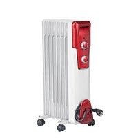HKM-896659 Electric Oil-Filled Radiator Heater with 7/9/11/13 Fins, Adjustable Thermostat, Fast Heating for Indoor Use