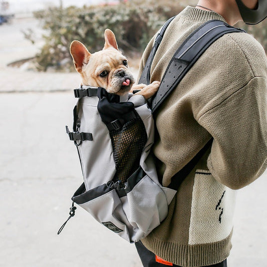 HKM-896723 Portable Pet Dog Carrier Backpack for Travel - Multi-Color Options Available