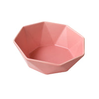 HKM-8968125 Ceramic High-Footed Cat Food Bowl with Bamboo Wood Base, 250g Capacity