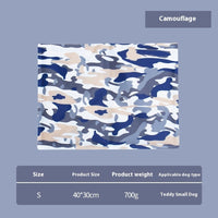 HKM-8969789 Multifunctional Cool Gel Pet Ice Mat for Heatstroke Prevention - Available in Sapphire Blue and Camouflage Sizes