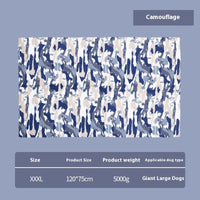 HKM-8969789 Multifunctional Cool Gel Pet Ice Mat for Heatstroke Prevention - Available in Sapphire Blue and Camouflage Sizes