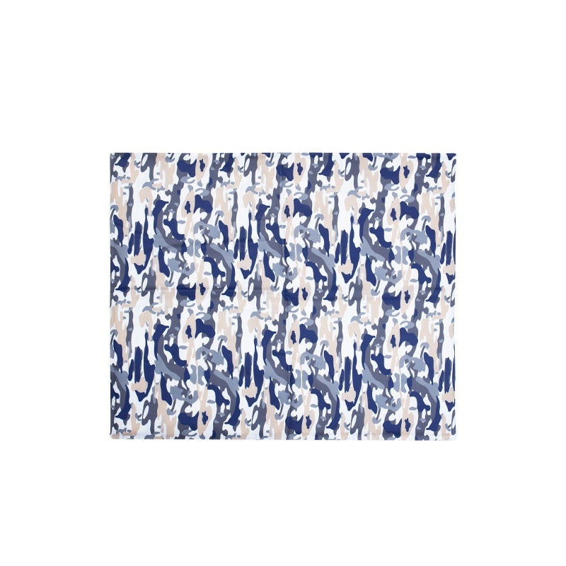 HKM-8969789 Multifunctional Cool Gel Pet Ice Mat for Heatstroke Prevention - Available in Sapphire Blue and Camouflage Sizes
