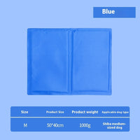 HKM-8969789 Multifunctional Cool Gel Pet Ice Mat for Heatstroke Prevention - Available in Sapphire Blue and Camouflage Sizes