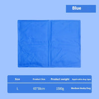 HKM-8969789 Multifunctional Cool Gel Pet Ice Mat for Heatstroke Prevention - Available in Sapphire Blue and Camouflage Sizes