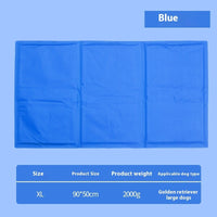 HKM-8969789 Multifunctional Cool Gel Pet Ice Mat for Heatstroke Prevention - Available in Sapphire Blue and Camouflage Sizes