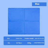 HKM-8969789 Multifunctional Cool Gel Pet Ice Mat for Heatstroke Prevention - Available in Sapphire Blue and Camouflage Sizes