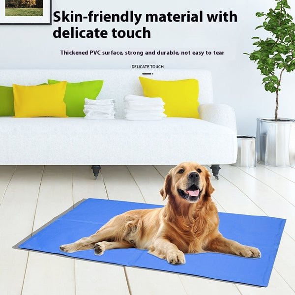 HKM-8969789 Multifunctional Cool Gel Pet Ice Mat for Heatstroke Prevention - Available in Sapphire Blue and Camouflage Sizes