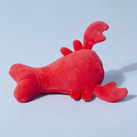 HKM-8971197 Interactive Squeaky Lobster Stuffed Toy for Small and Medium Dogs - Bite Resistant Design