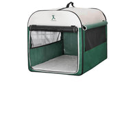 HKM-8972733 Breathable Composite Cloth Pet Tent - Anti-Mosquito Design in Green and Pink, Sizes S to XL