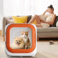 HKM-897299 Eco-Friendly Automatic Pet Hair Dryer Box for Dogs and Cats with Smart Temperature Control, Ultra Silent, 7kg ABS