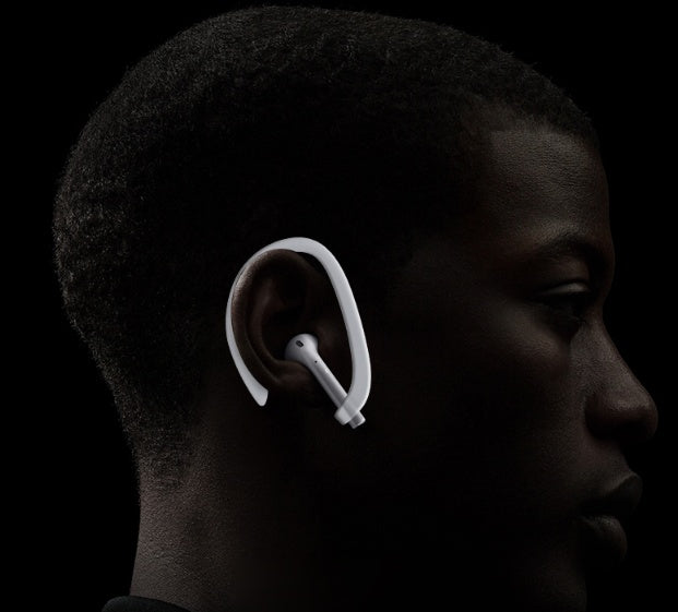 HKM-897363 Silicone Ear Protection Covers for Compatible Ear-Hook Headphones - Available in White, Black, Red, Pink