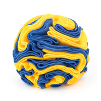 HKM-8974525 Interactive Snuffle Ball for Dogs - Mental Stimulation Puzzle Toy for Feeding and Enrichment