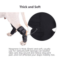 HKM-8975165 Pet Knee Protector for Surgery Recovery - Breathable Fabric, Available in Multiple Sizes