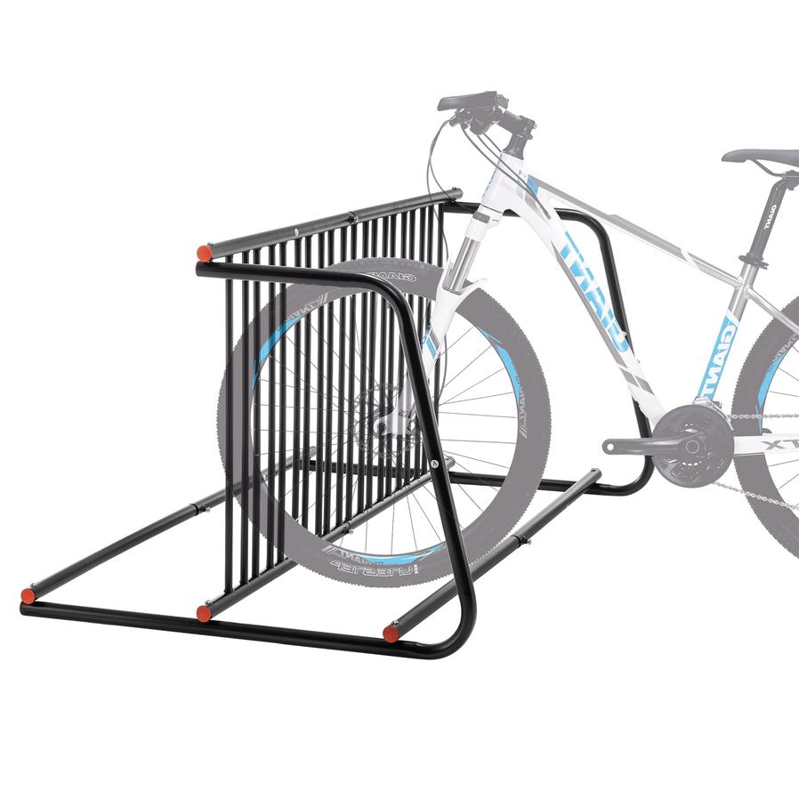 HKM-897555 Heavy-Duty Double-Sided Outdoor Bike Rack for Garage and Yard Storage - Easy Assembly, Holds 10 Bikes