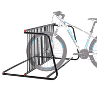 HKM-897555 Heavy-Duty Double-Sided Outdoor Bike Rack for Garage and Yard Storage - Easy Assembly, Holds 10 Bikes
