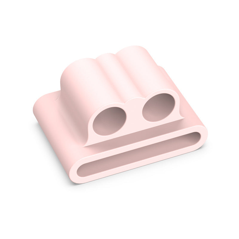HKM-897747 Silicone Protective Sleeve for Earphones – Simple Solid Color Design