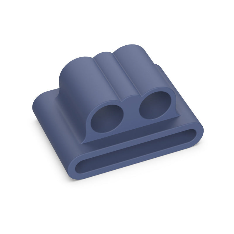 HKM-897747 Silicone Protective Sleeve for Earphones – Simple Solid Color Design