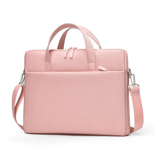 HKM-897747 Waterproof Shockproof Laptop Sleeve Bag with Shoulder Strap for 14-15.6 Inch Laptops