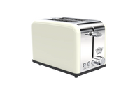 HKM-897939 Stainless Steel 2-Slice Toaster with Adjustable Browning Control