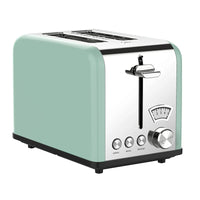 HKM-897939 Stainless Steel 2-Slice Toaster with Adjustable Browning Control