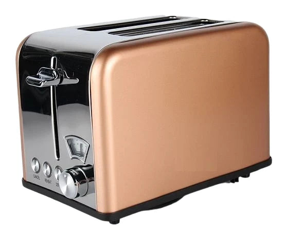 HKM-897939 Stainless Steel 2-Slice Toaster with Adjustable Browning Control