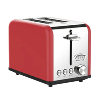 HKM-897939 Stainless Steel 2-Slice Toaster with Adjustable Browning Control