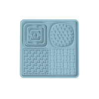HKM-8979645 Silicone Dog Slow Food Mat - Square and Rectangular Design in Various Colors