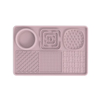 HKM-8979645 Silicone Dog Slow Food Mat - Square and Rectangular Design in Various Colors