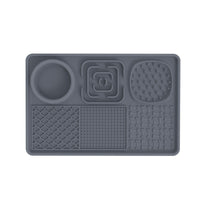 HKM-8979645 Silicone Dog Slow Food Mat - Square and Rectangular Design in Various Colors