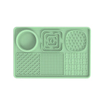HKM-8979645 Silicone Dog Slow Food Mat - Square and Rectangular Design in Various Colors