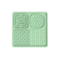 HKM-8979645 Silicone Dog Slow Food Mat - Square and Rectangular Design in Various Colors