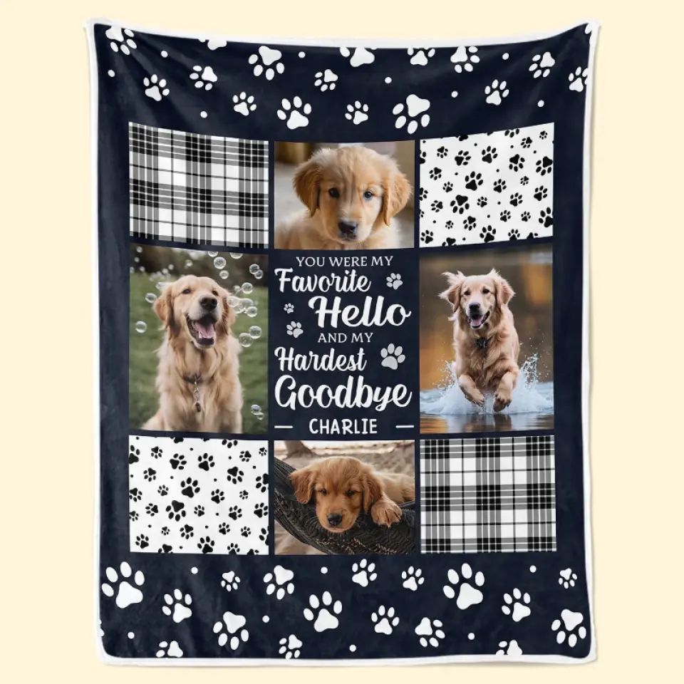 HKM-8980285 Super Soft Flannel Pet Dog Blanket - Creative Design, Perfect for Any Season, Multiple Sizes Available