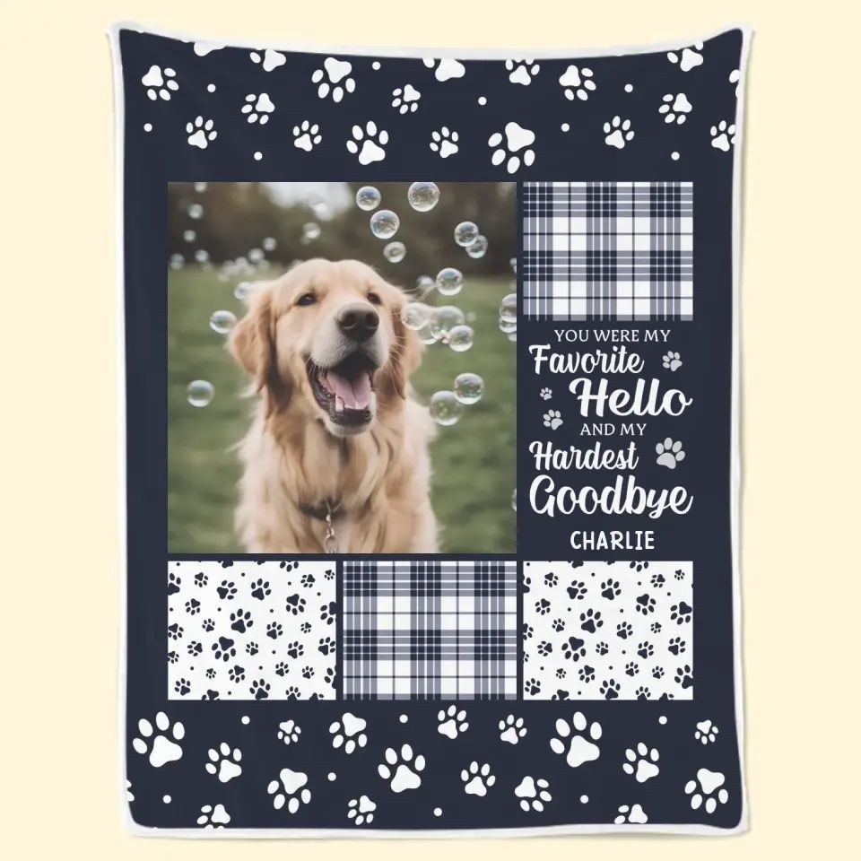HKM-8980285 Super Soft Flannel Pet Dog Blanket - Creative Design, Perfect for Any Season, Multiple Sizes Available
