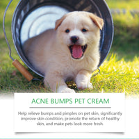 HKM-8981309 Pet Neck Cream for Healthy Skin and Coat, 25g with Aloe, Ginger, Tea Tree Oil, Marigold, and Ganoderma Extract