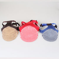 HKM-8981821 Adjustable Cotton Baseball Cap for Large Dogs - Golden Retriever - Red, Blue, Coffee