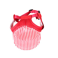 HKM-8981821 Adjustable Cotton Baseball Cap for Large Dogs - Golden Retriever - Red, Blue, Coffee