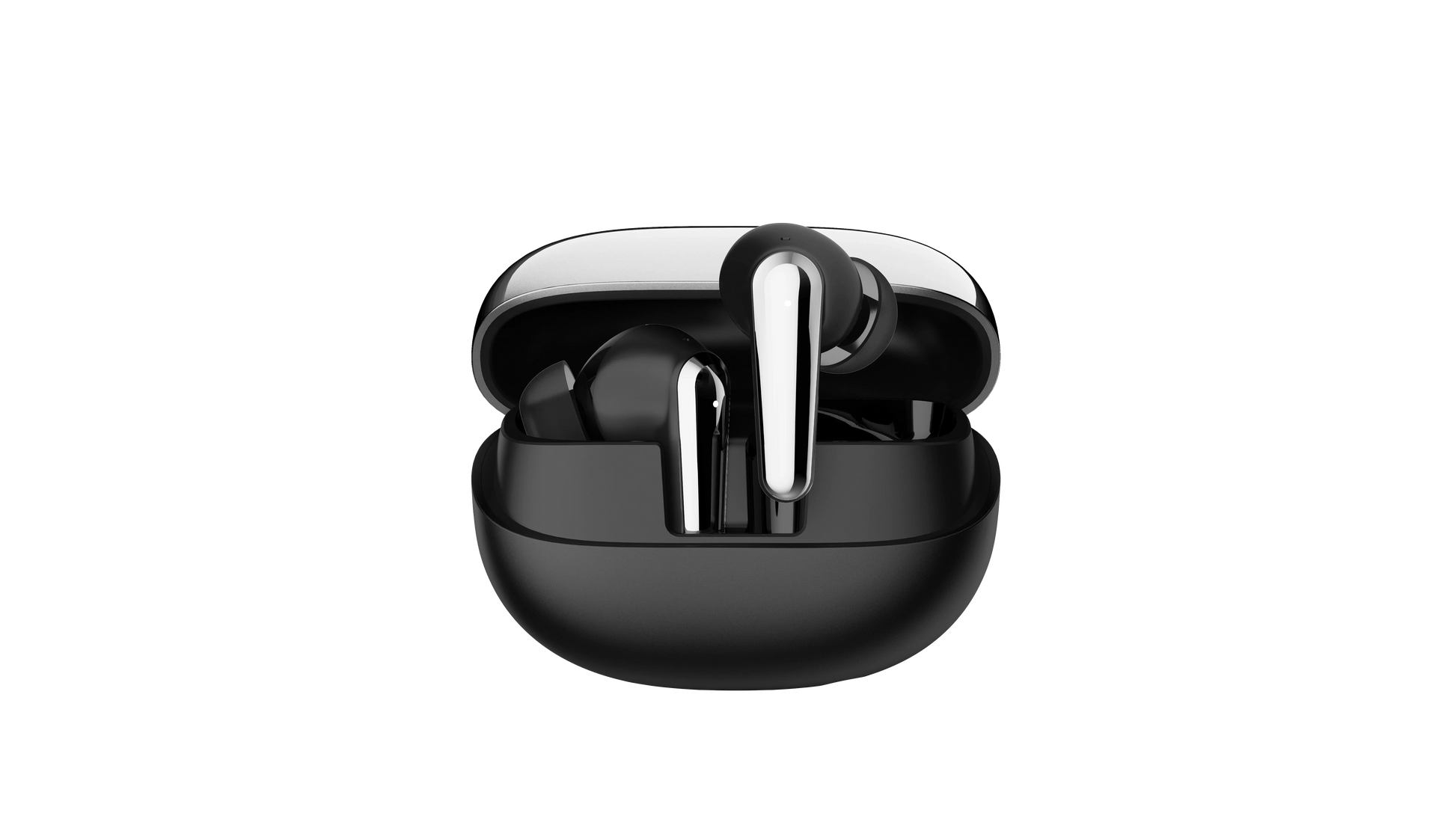 HKM-898195 Dual Pairing Noise Cancelling Wireless Earbuds with Type C Fast Charging and ANC/ENC Technology