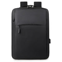 HKM-898259 Casual Waterproof USB Sports Backpack for Commuters and Laptops