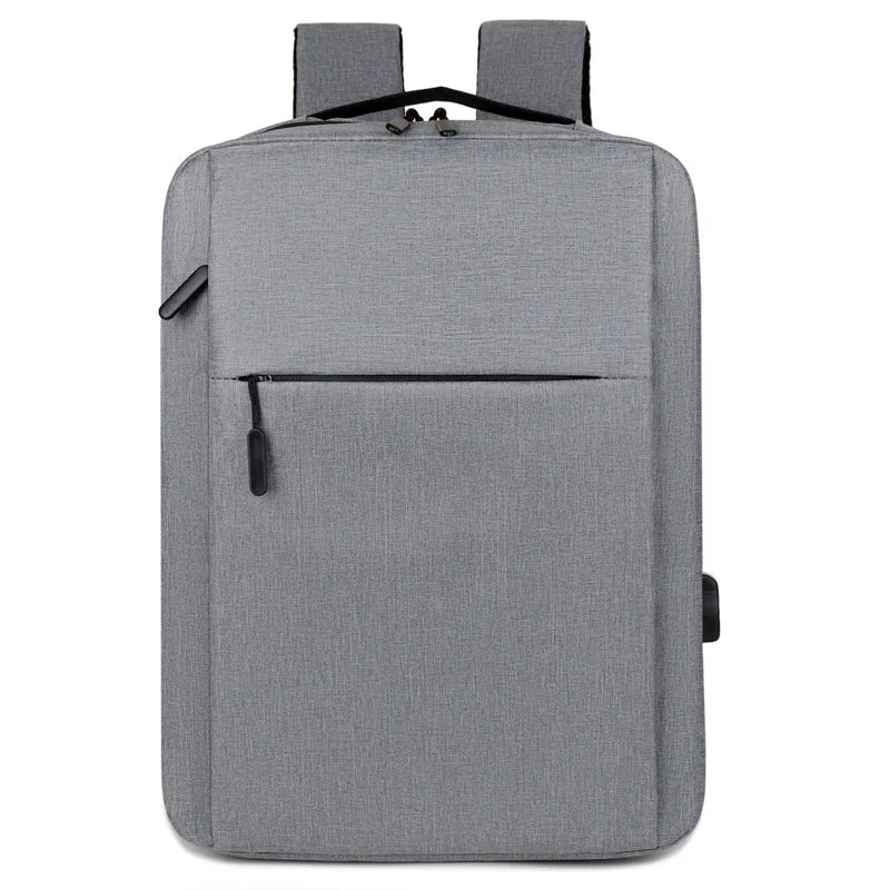 HKM-898259 Casual Waterproof USB Sports Backpack for Commuters and Laptops