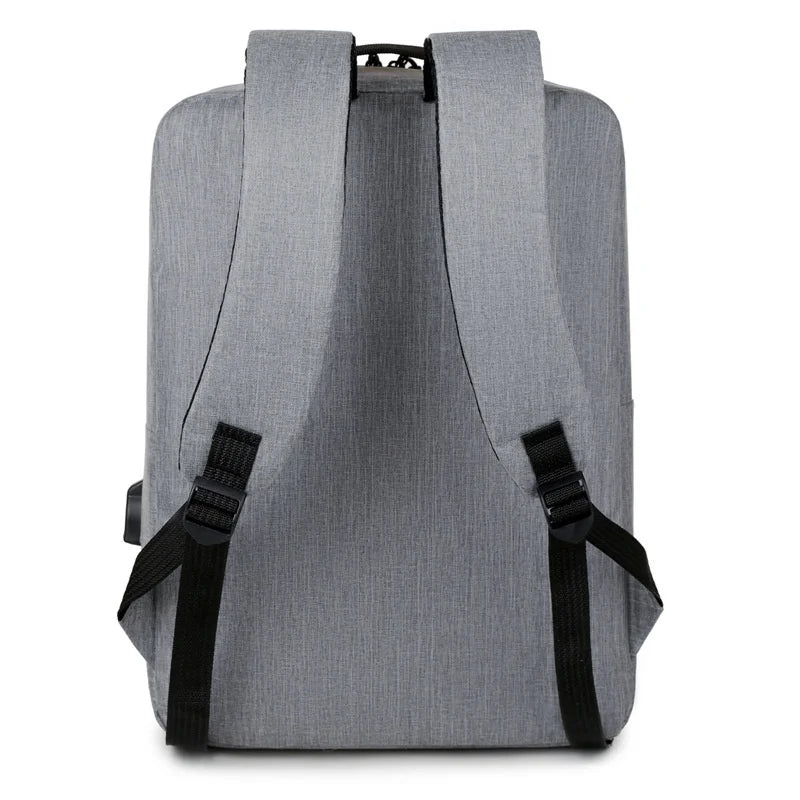 HKM-898259 Casual Waterproof USB Sports Backpack for Commuters and Laptops