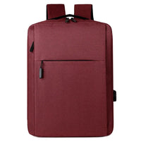 HKM-898259 Casual Waterproof USB Sports Backpack for Commuters and Laptops