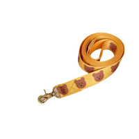 HKM-8983229 Soft and Durable Polyester Dog Traction Rope with Bear Design - 2M by 2.5cm
