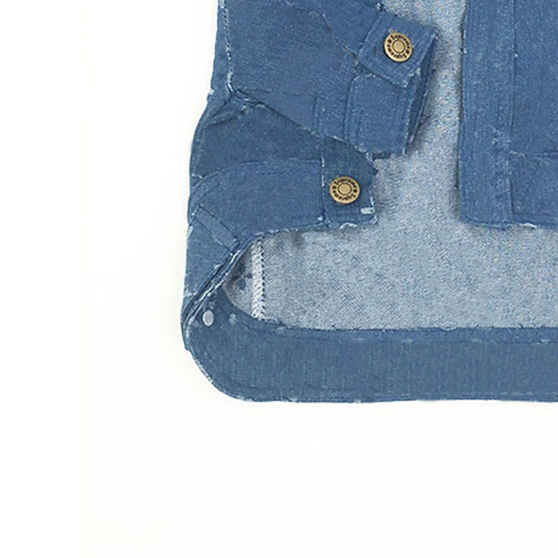 HKM-8983613 Denim Sweater for Dogs - Stylish Pet Clothing in Various Sizes