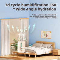 HKM-898387 Large Capacity Portable Air Purifying Humidifier with Dual Spray and Night Light